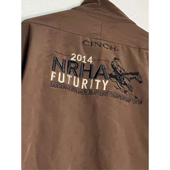 Men’s Cinch softshell 2014 NRHA Futurity rodeo jacket XXL - Picture 5 of 6
